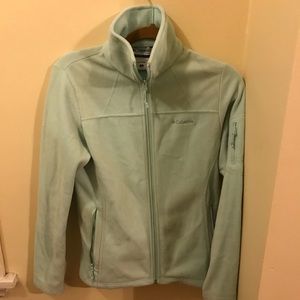 Teal Columbia Zip-up Fleece
